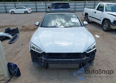 2018 Audi S5 3.0T Premium Plus z USA, uszkodzony, nr VIN WAU24GF50JN009209